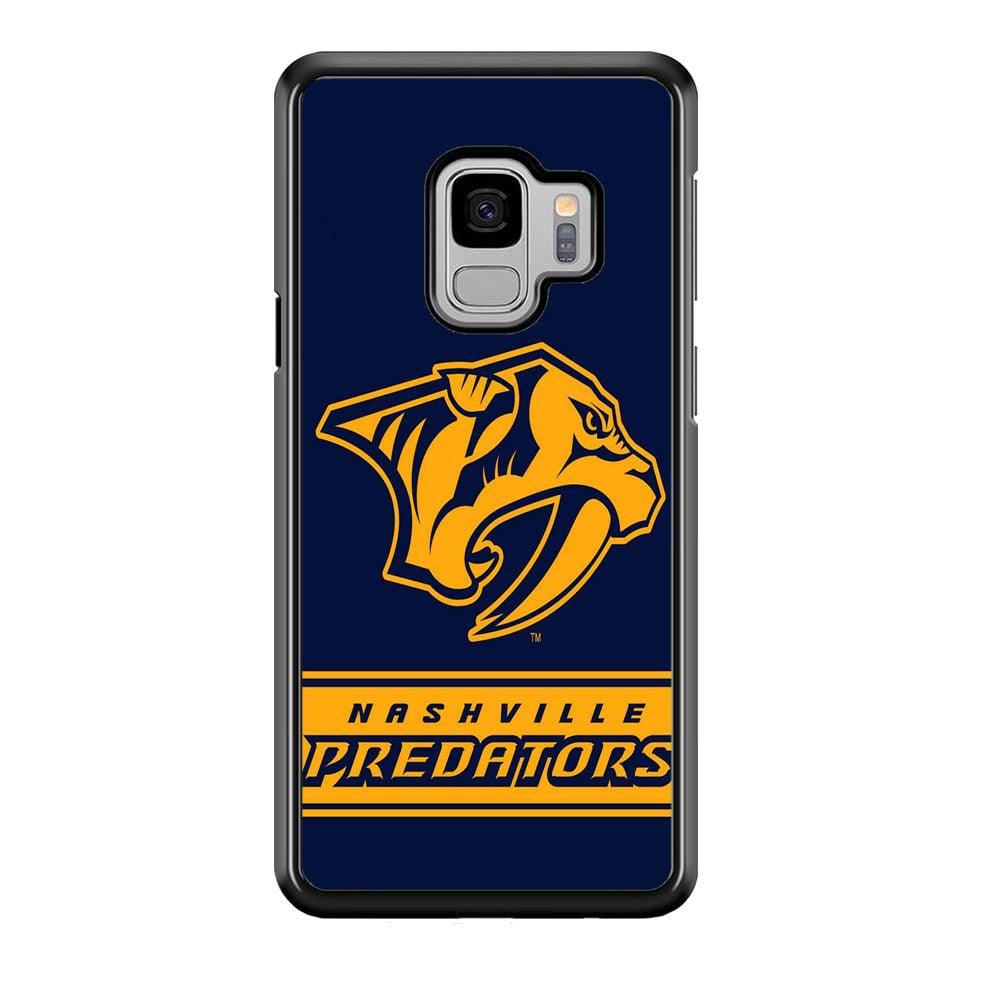 Hockey Nashville Predators NHL 001 Samsung Galaxy S9 Case-Plastic / Full Wrap (3D Case)-Xtracase