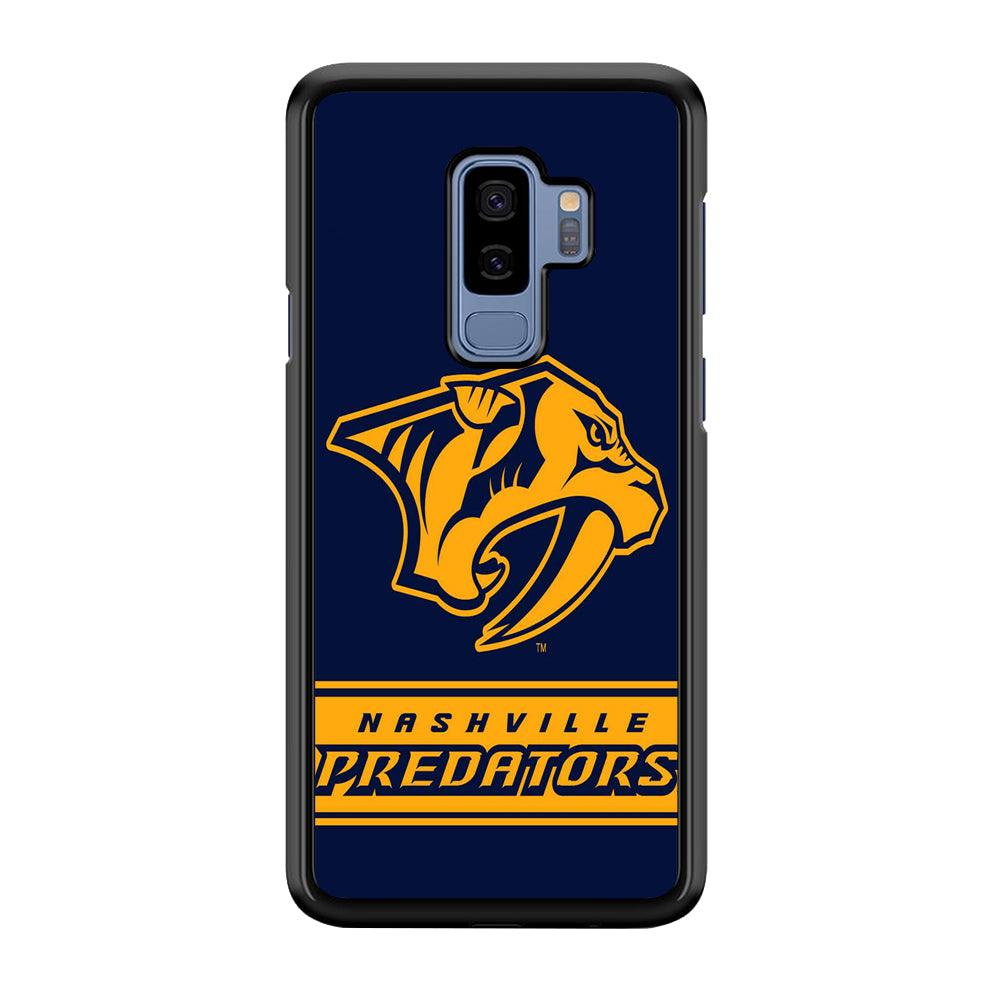 Hockey Nashville Predators NHL 001 Samsung Galaxy S9 Plus Case-Plastic / Full Wrap (3D Case)-Xtracase