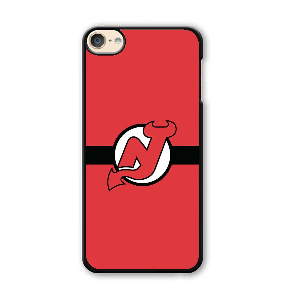 Hockey New Jersey Devils NHL 002 iPod Touch 6 Case-Plastic / Full Wrap (3D Case)-Xtracase