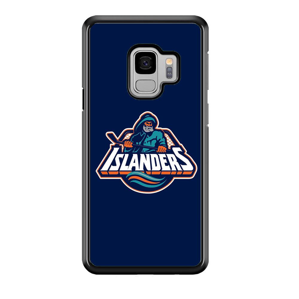 Hockey New York Islanders NHL 001 Samsung Galaxy S9 Case-Plastic / Full Wrap (3D Case)-Xtracase