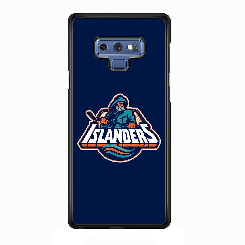 Hockey New York Islanders NHL 001 Samsung Galaxy Note 9 Case-Plastic / Full Wrap (3D Case)-Xtracase