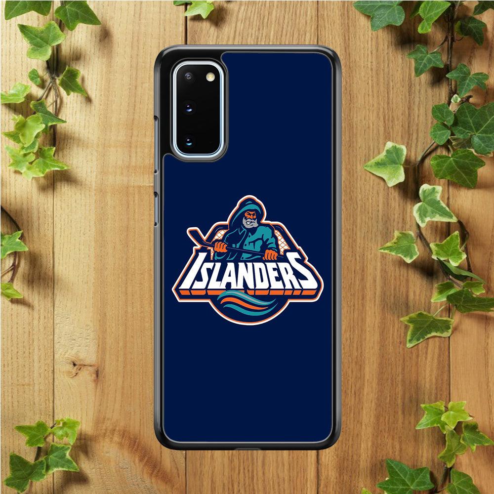Hockey New York Islanders NHL 001 Samsung Galaxy S20 Case-Plastic / Full Wrap (3D Case)-Xtracase