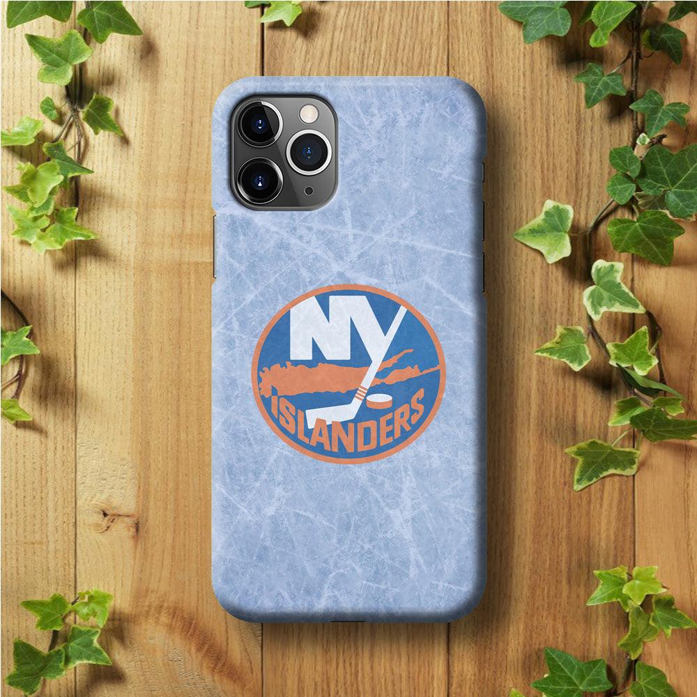 Hockey New York Islanders NHL 002 iPhone 11 Pro Case-Plastic / Full Wrap (3D Case)-Xtracase