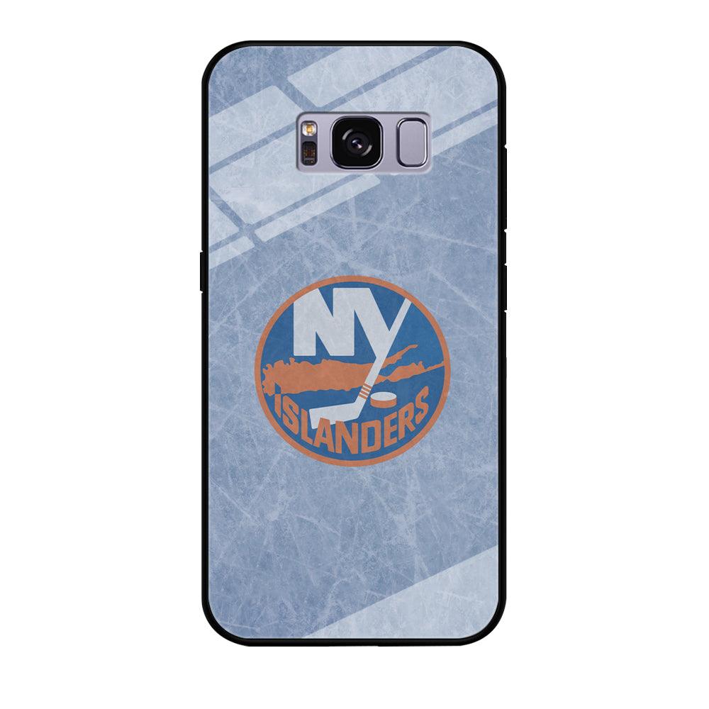 Hockey New York Islanders NHL 002 Samsung Galaxy S8 Case-Tempered Glass Case-Xtracase