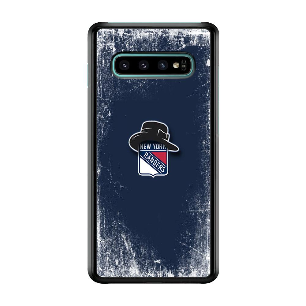 Hockey New York Rangers NHL 001 Samsung Galaxy S10 Case-Plastic / Full Wrap (3D Case)-Xtracase