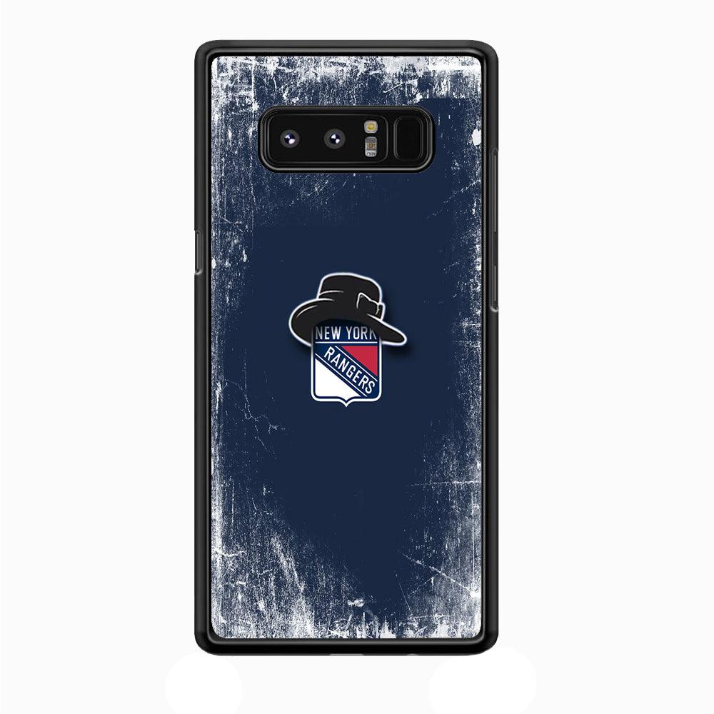 Hockey New York Rangers NHL 001 Samsung Galaxy Note 8 Case-Plastic / Full Wrap (3D Case)-Xtracase