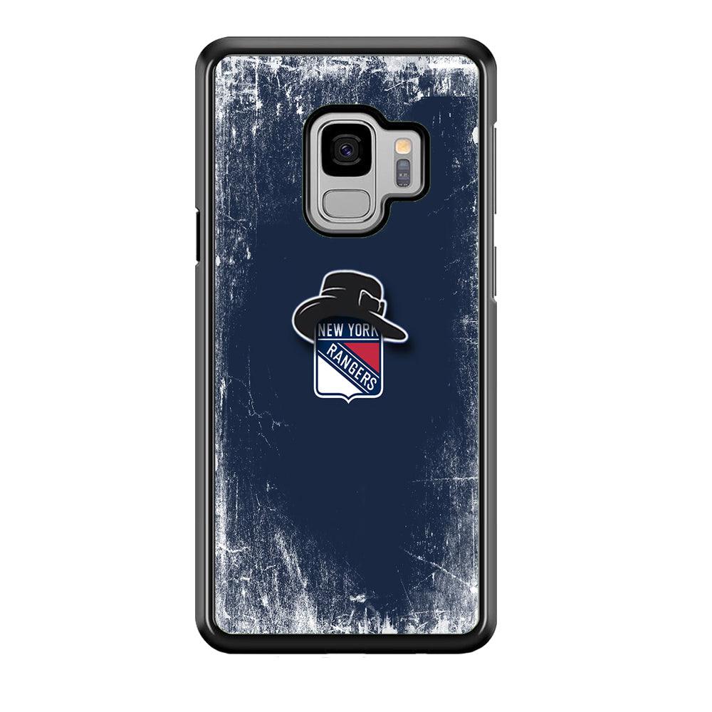 Hockey New York Rangers NHL 001 Samsung Galaxy S9 Case-Plastic / Full Wrap (3D Case)-Xtracase