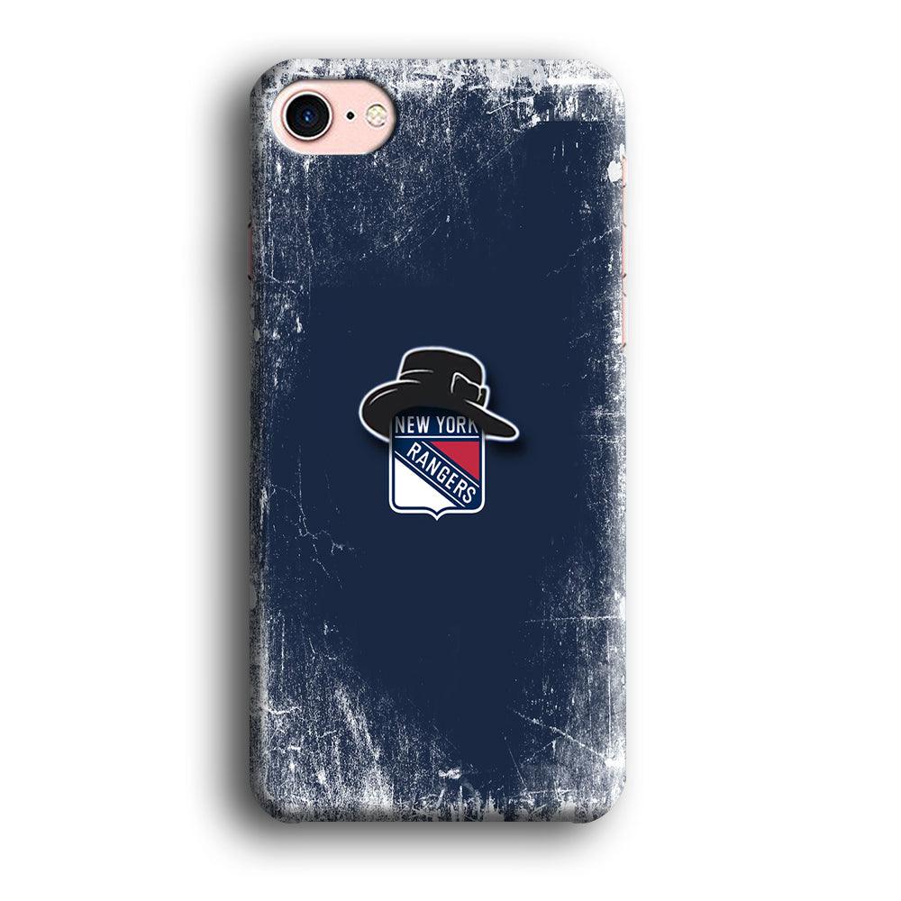 Hockey New York Rangers NHL 001 iPhone SE 2020 Case-Plastic / Full Wrap (3D Case)-Xtracase
