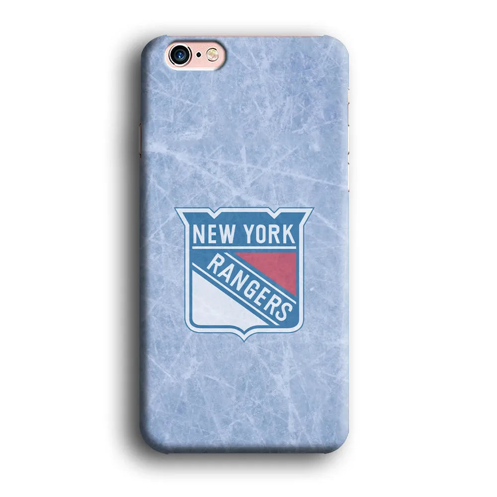 Hockey New York Rangers NHL 002 iPhone 6 | 6s Case-Plastic / Full Wrap (3D Case)-Xtracase