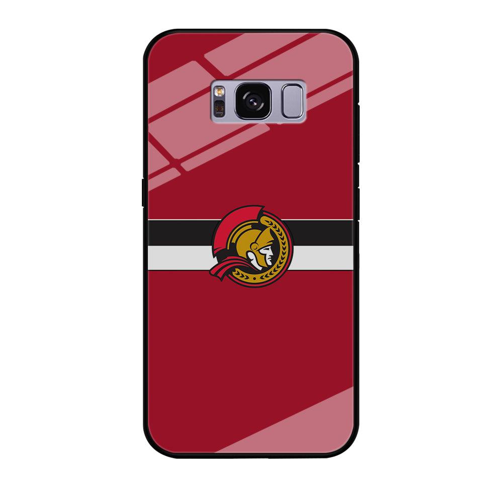 Hockey Ottawa Senators NHL 001 Samsung Galaxy S8 Plus Case-Tempered Glass Case-Xtracase