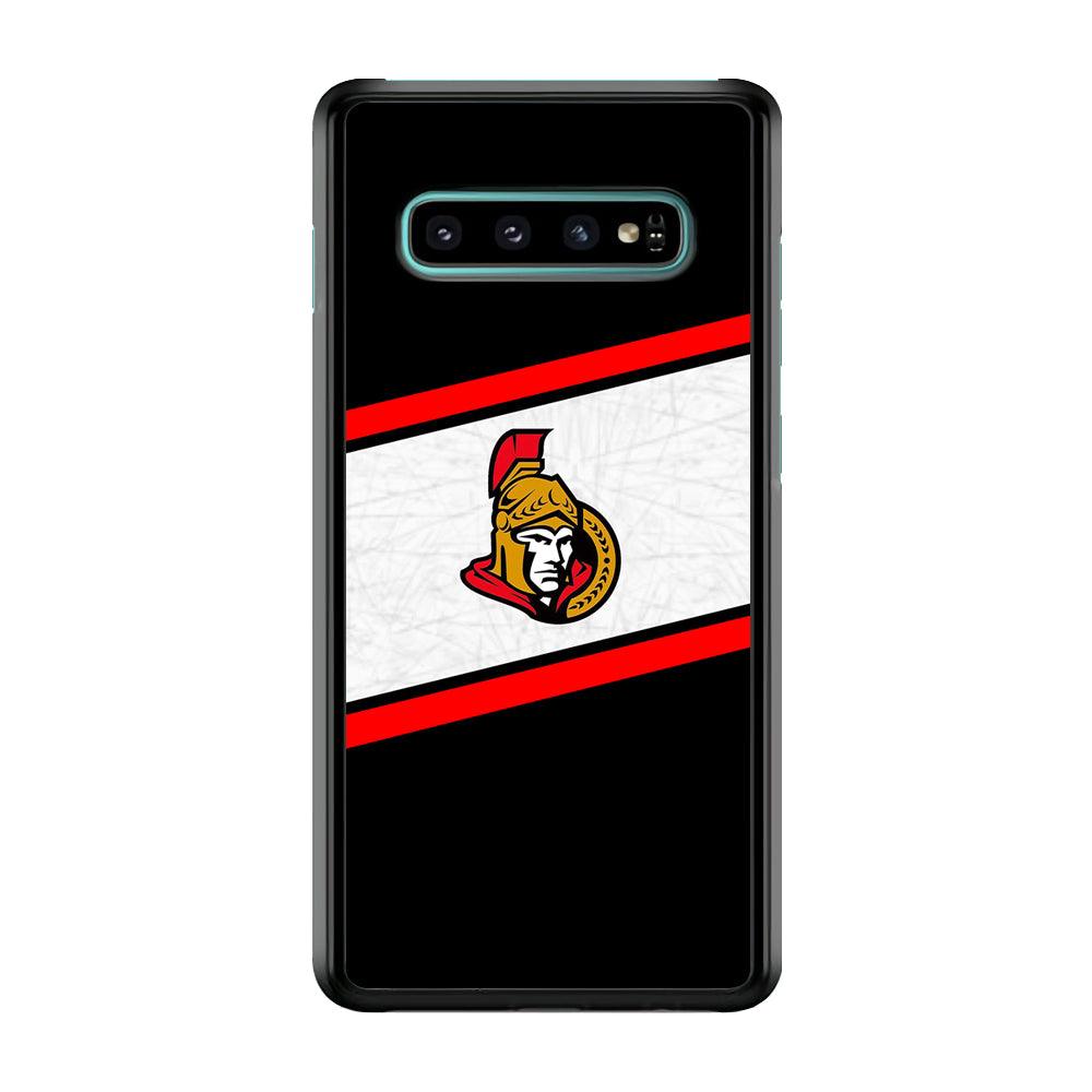 Hockey Ottawa Senators NHL 002 Samsung Galaxy S10 Plus Case-Plastic / Full Wrap (3D Case)-Xtracase