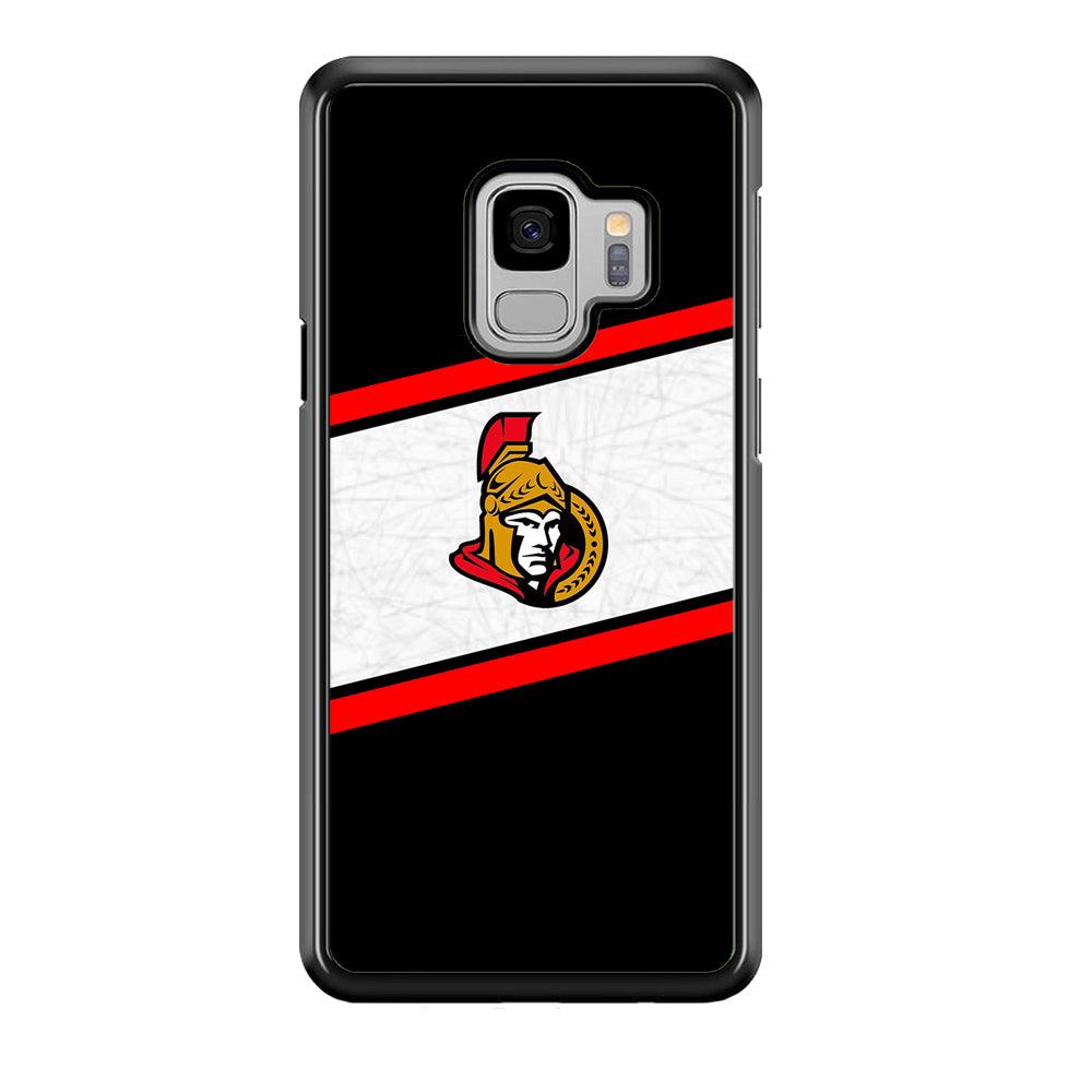Hockey Ottawa Senators NHL 002 Samsung Galaxy S9 Case-Plastic / Full Wrap (3D Case)-Xtracase