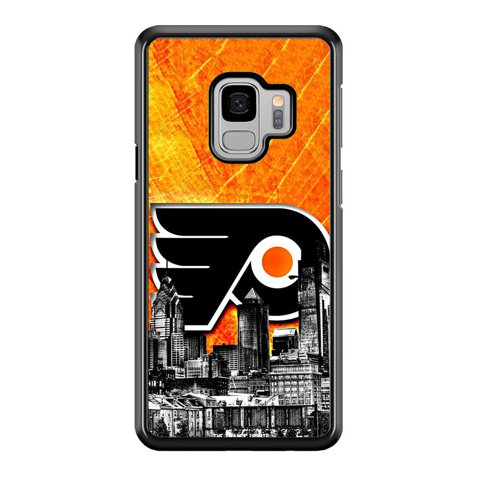 Hockey Philadelphia Flyers NHL 001 Samsung Galaxy S9 Case-Plastic / Full Wrap (3D Case)-Xtracase