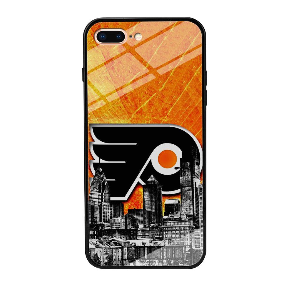 Hockey Philadelphia Flyers NHL 001 iPhone 7 Plus Case-Tempered Glass Case-Xtracase