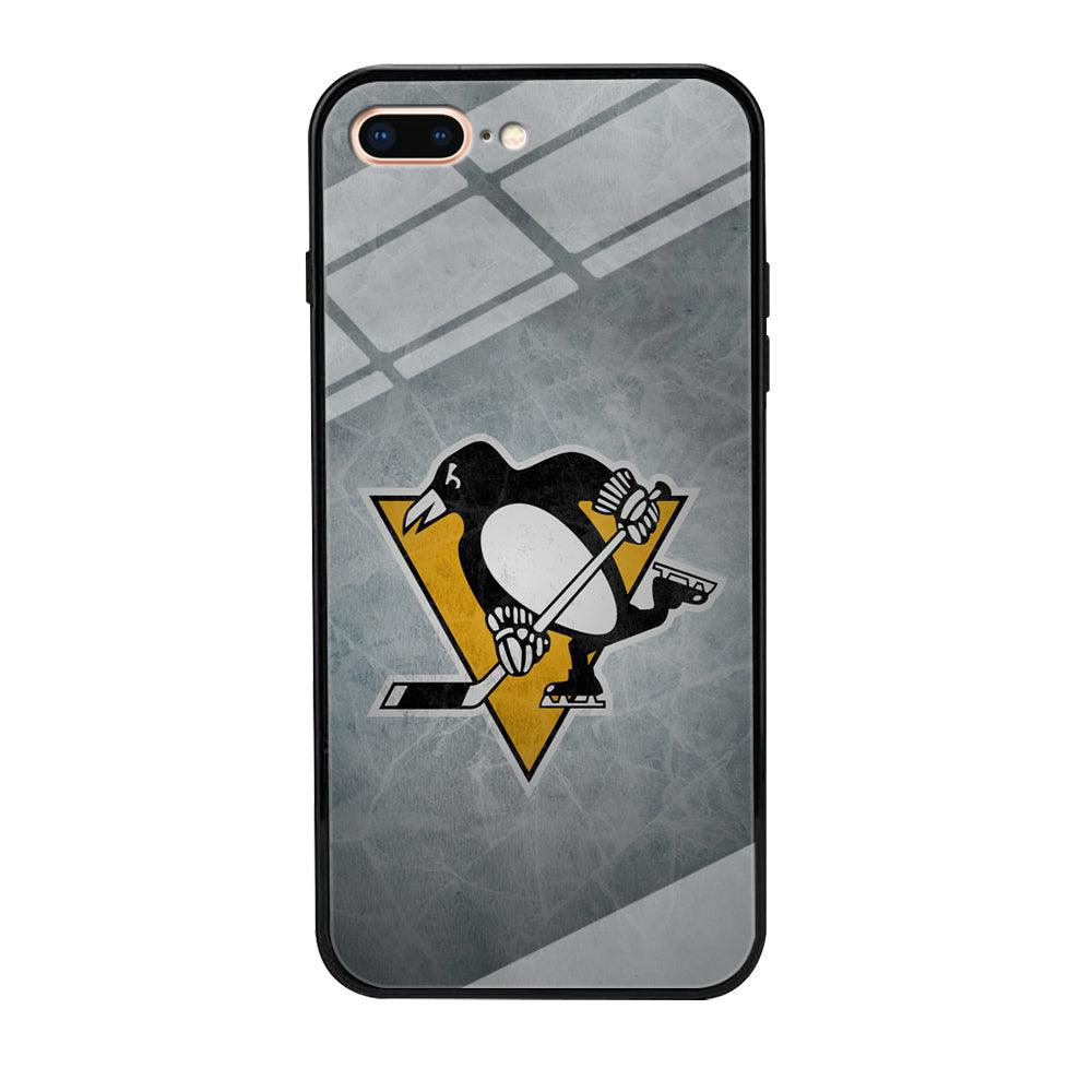 Hockey Pittsburgh Penguins NHL 002 iPhone 8 Plus Case-Tempered Glass Case-Xtracase