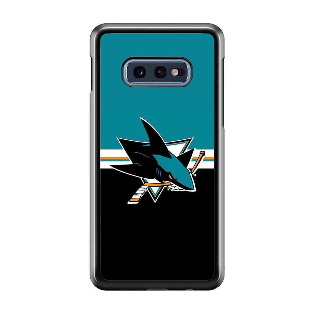 Hockey San Jose Sharks NHL 001 Samsung Galaxy S10E Case-Plastic / Full Wrap (3D Case)-Xtracase