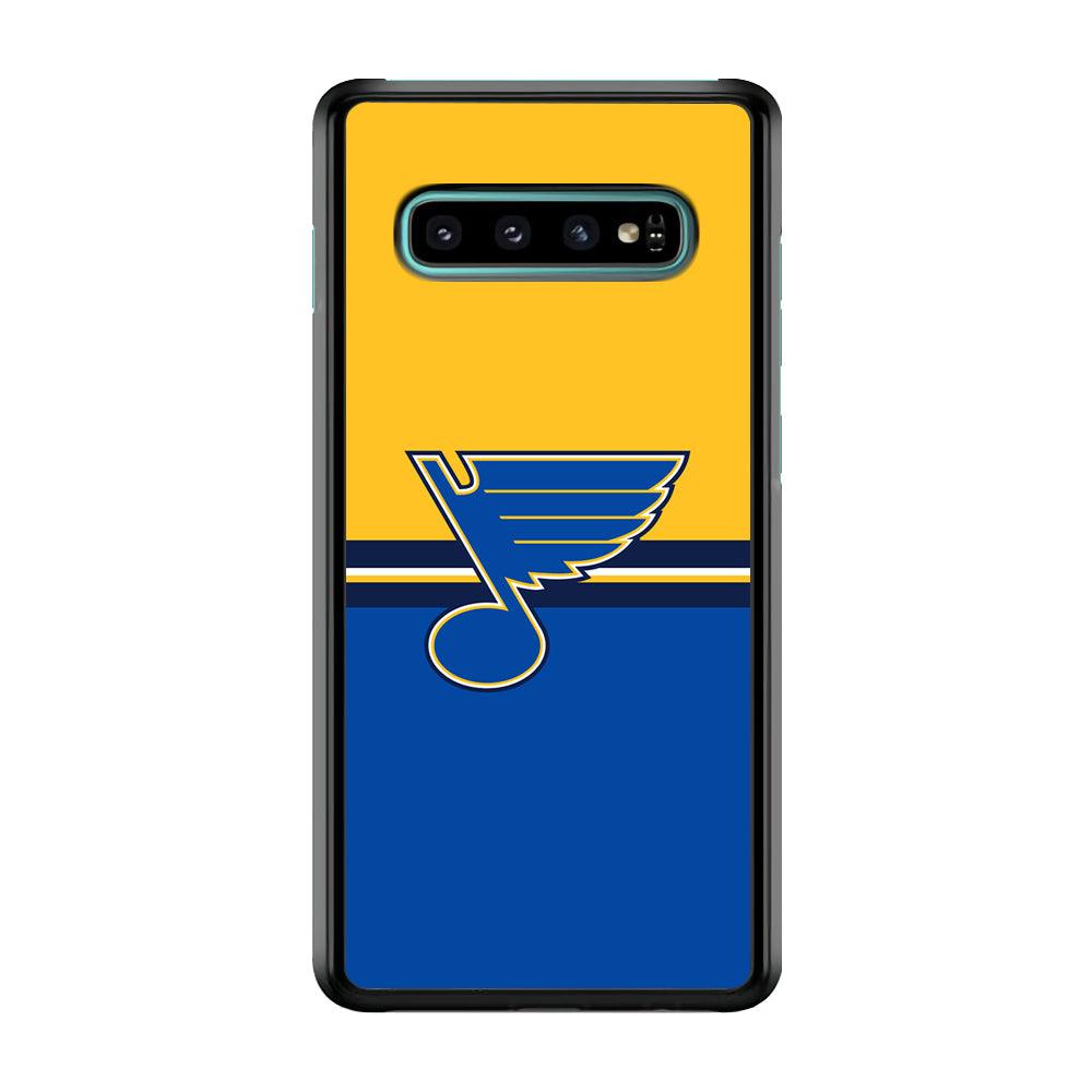 Hockey St. Louis Blues NHL 001 Samsung Galaxy S10 Case-Plastic / Full Wrap (3D Case)-Xtracase