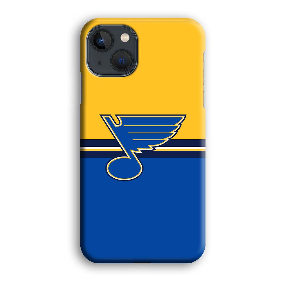 Hockey St. Louis Blues NHL 001 iPhone 13 Case-Plastic / Full Wrap (3D Case)-Xtracase