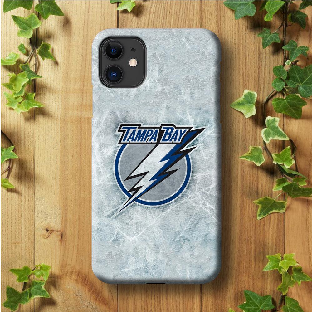 Hockey Tampa Bay Lightning NHL 001 iPhone 11 Case-Plastic / Full Wrap (3D Case)-Xtracase