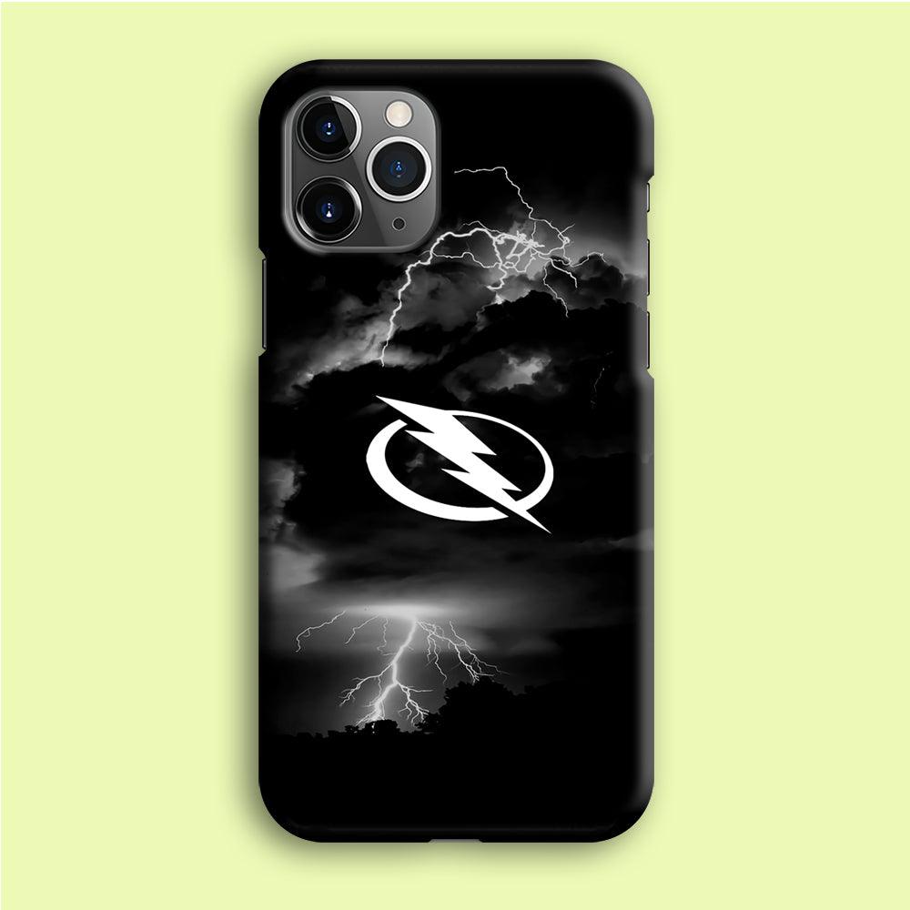 Hockey Tampa Bay Lightning NHL 002 iPhone 12 Pro Case-Plastic / Full Wrap (3D Case)-Xtracase