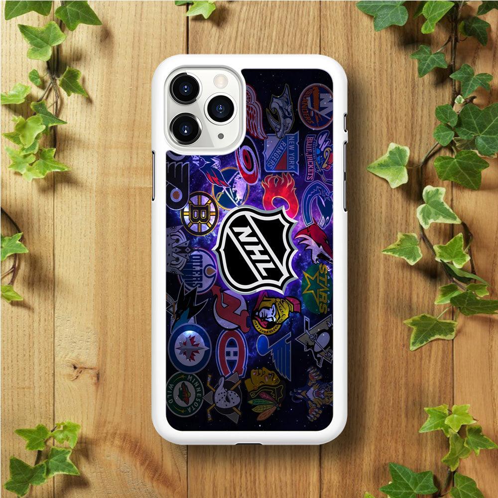 Hockey Teams NHL 002 iPhone 11 Pro Max Case-Plastic / Full Wrap (3D Case)-Xtracase