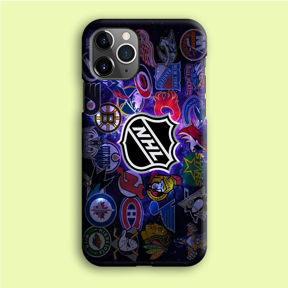 Hockey Teams NHL 002 iPhone 12 Pro Max Case-Plastic / Full Wrap (3D Case)-Xtracase