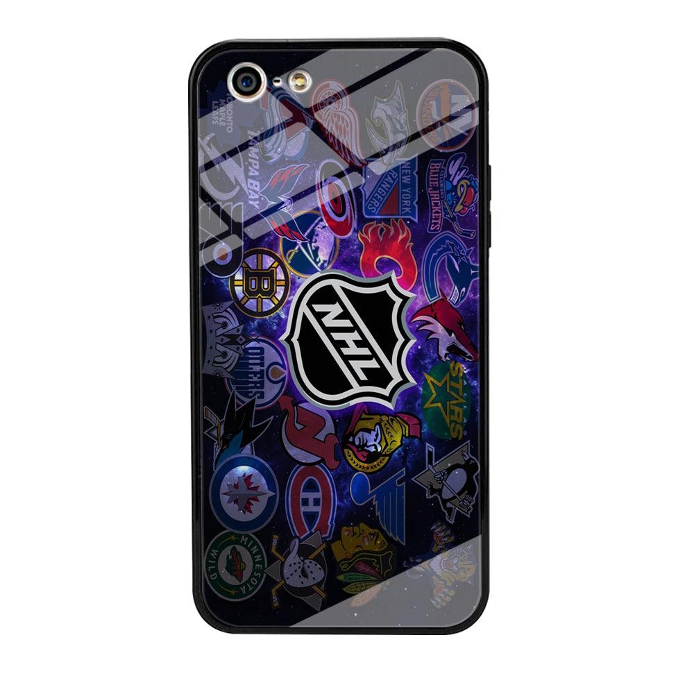 Hockey Teams NHL 002 iPhone 5 | 5s Case-Tempered Glass Case-Xtracase