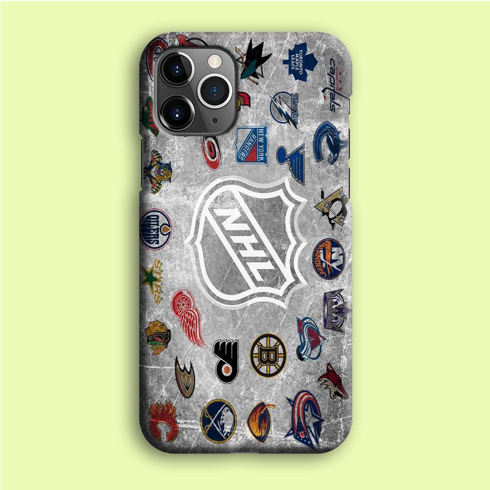 Hockey Teams NHL 003 iPhone 12 Pro Max Case-Plastic / Full Wrap (3D Case)-Xtracase