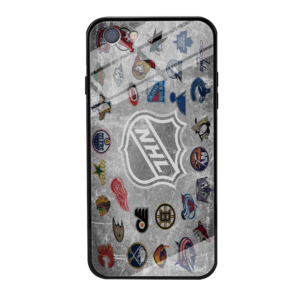 Hockey Teams NHL 003 iPhone 6 Plus | 6s Plus Case-Tempered Glass Case-Xtracase