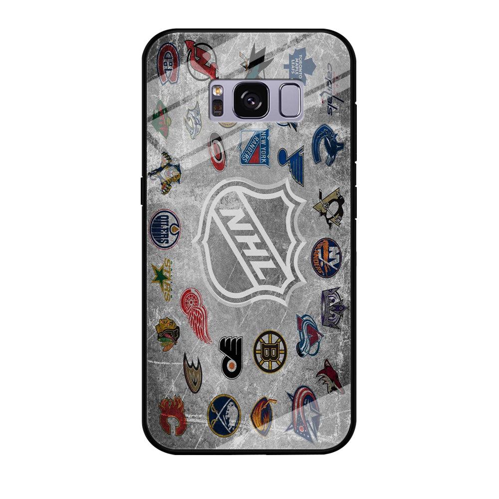 Hockey Teams NHL 003 Samsung Galaxy S8 Case-Tempered Glass Case-Xtracase