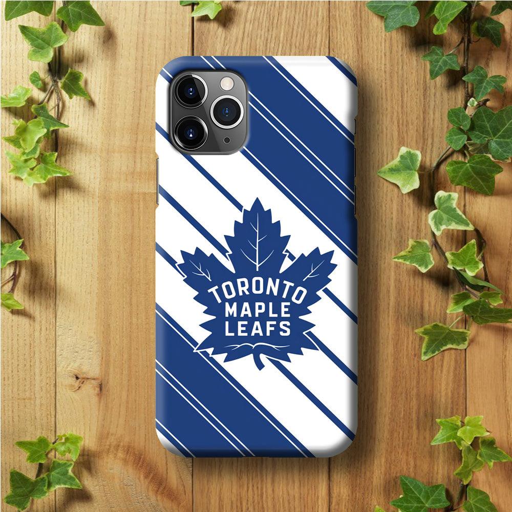 Hockey Toronto Maple Leafs NHL 002 iPhone 11 Pro Max Case-Plastic / Full Wrap (3D Case)-Xtracase