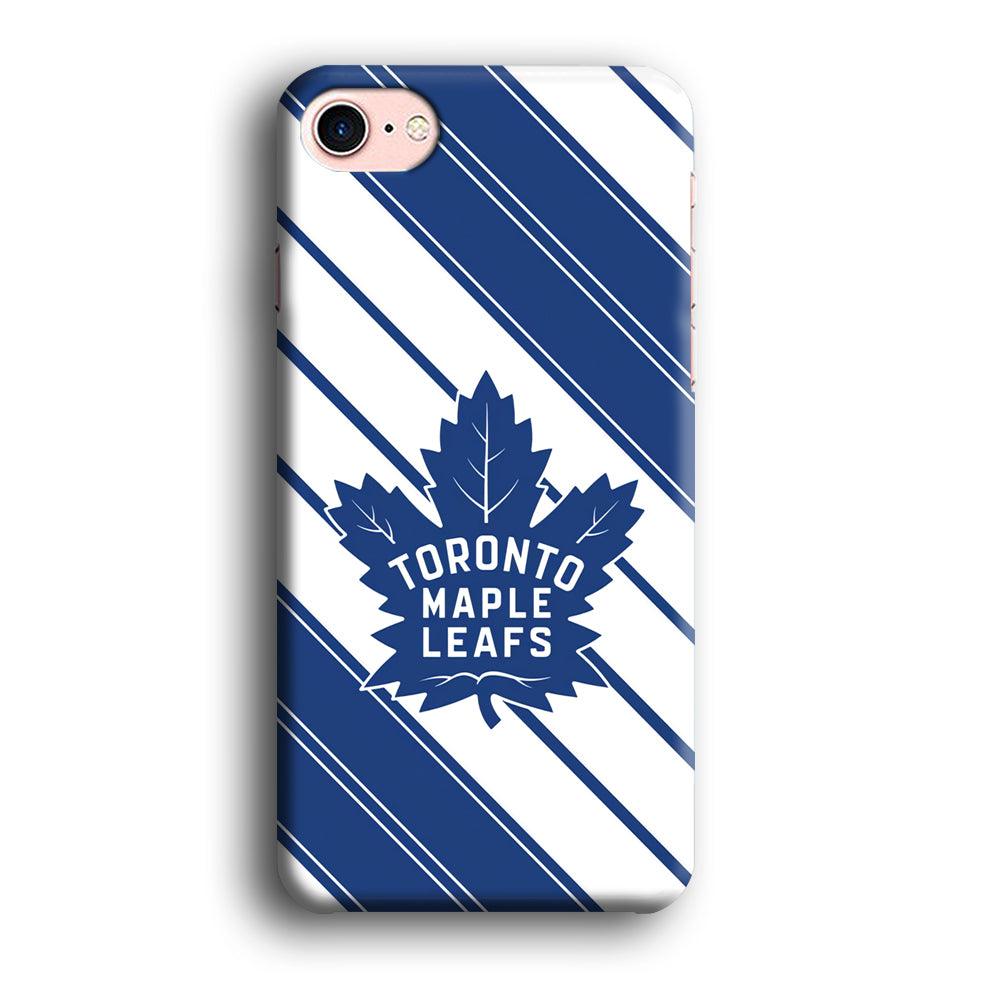 Hockey Toronto Maple Leafs NHL 002 iPhone SE 2020 Case-Plastic / Full Wrap (3D Case)-Xtracase