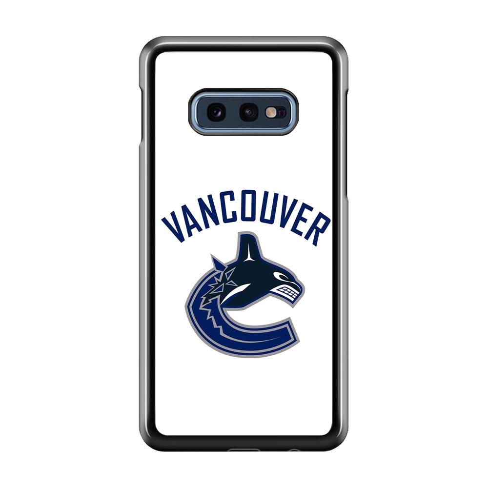 Hockey Vancouver Canucks NHL 001 Samsung Galaxy S10E Case-Plastic / Full Wrap (3D Case)-Xtracase
