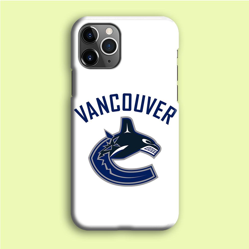 Hockey Vancouver Canucks NHL 001 iPhone 12 Pro Case-Plastic / Full Wrap (3D Case)-Xtracase