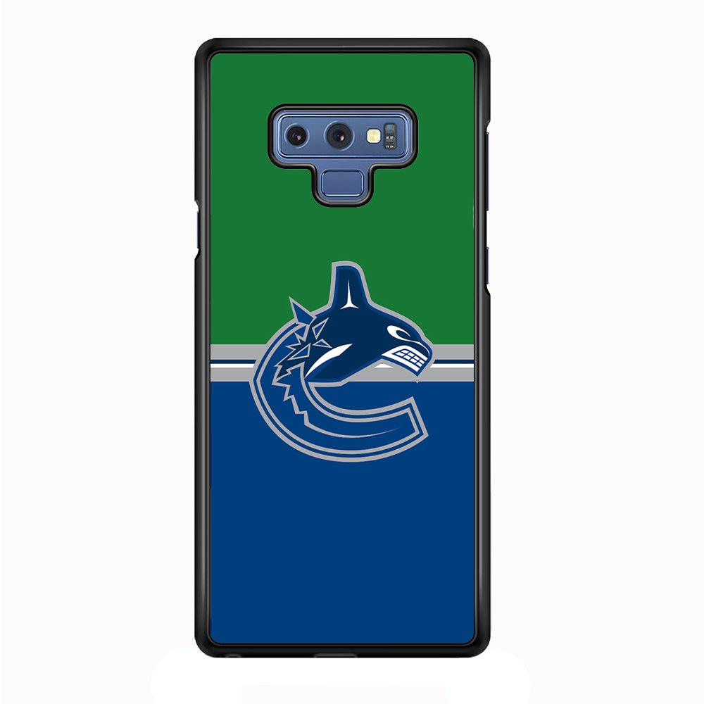 Hockey Vancouver Canucks NHL 002 Samsung Galaxy Note 9 Case-Plastic / Full Wrap (3D Case)-Xtracase