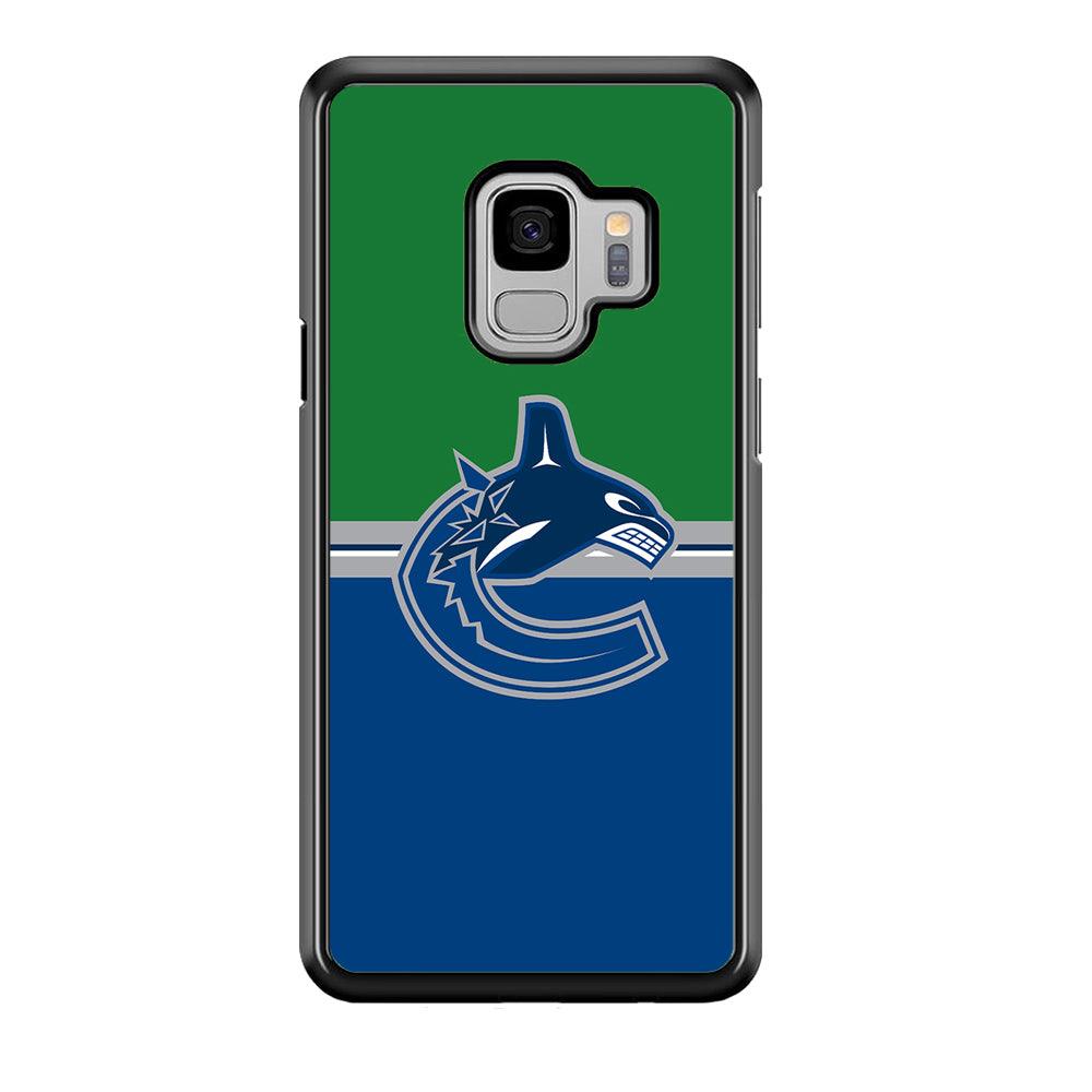 Hockey Vancouver Canucks NHL 002 Samsung Galaxy S9 Case-Plastic / Full Wrap (3D Case)-Xtracase