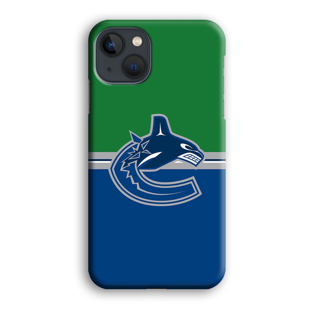 Hockey Vancouver Canucks NHL 002 iPhone 13 Mini Case-Plastic / Full Wrap (3D Case)-Xtracase