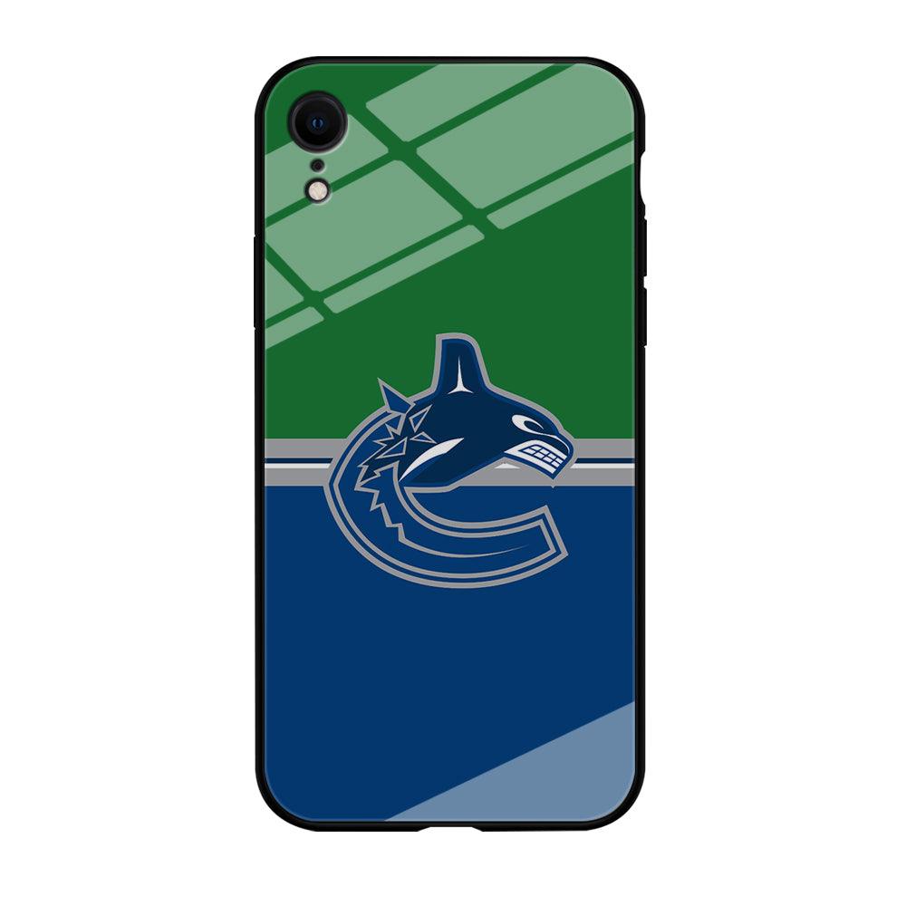 Hockey Vancouver Canucks NHL 002 iPhone XR Case-Tempered Glass Case-Xtracase