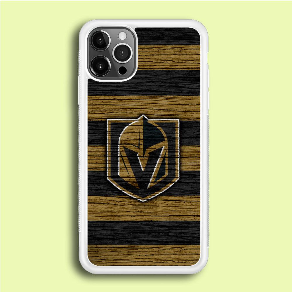Hockey Vegas Golden Knights NHL 001 iPhone 12 Pro Max Case-Rubber / White (2D Case)-Xtracase