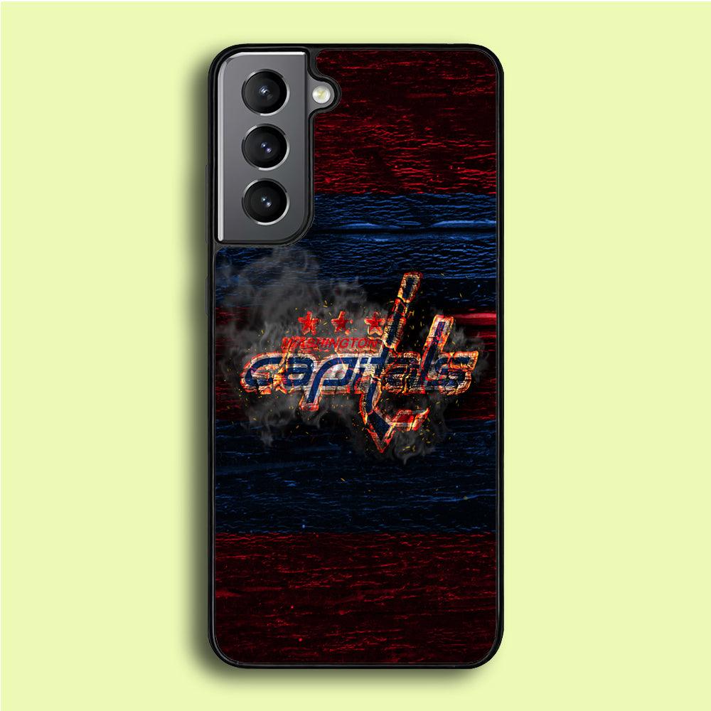 Hockey Washington Capitals NHL 001 Samsung Galaxy S21 Plus Case-Plastic / Full Wrap (3D Case)-Xtracase