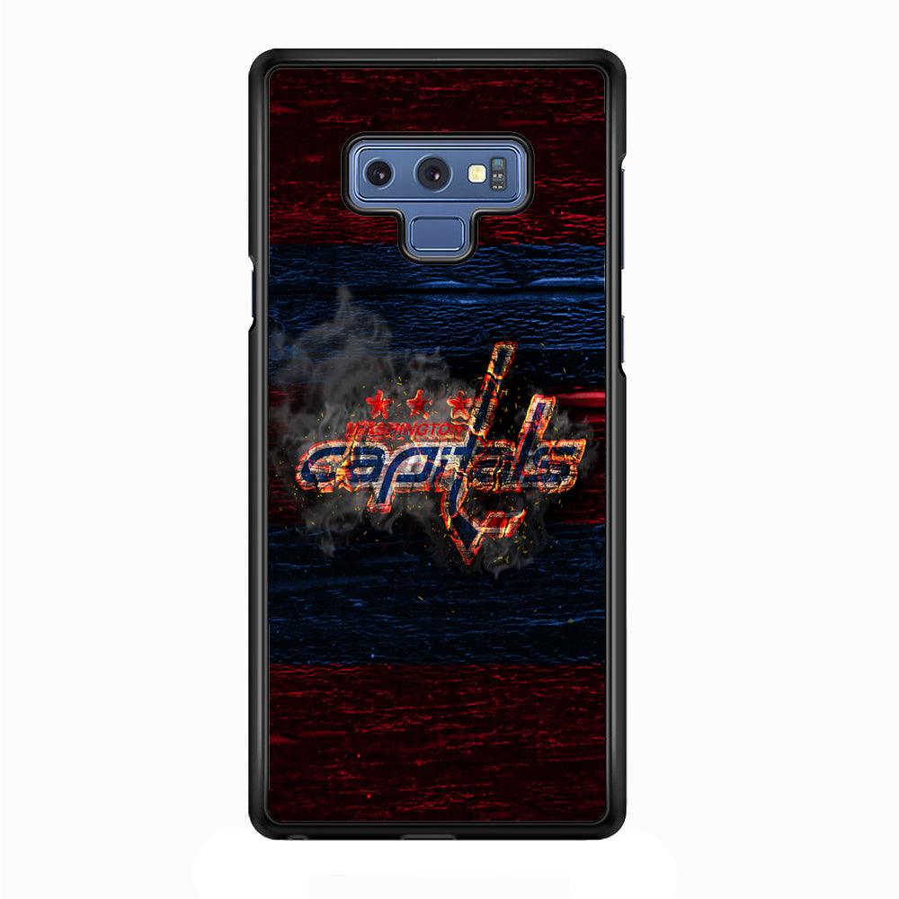 Hockey Washington Capitals NHL 001 Samsung Galaxy Note 9 Case-Plastic / Full Wrap (3D Case)-Xtracase