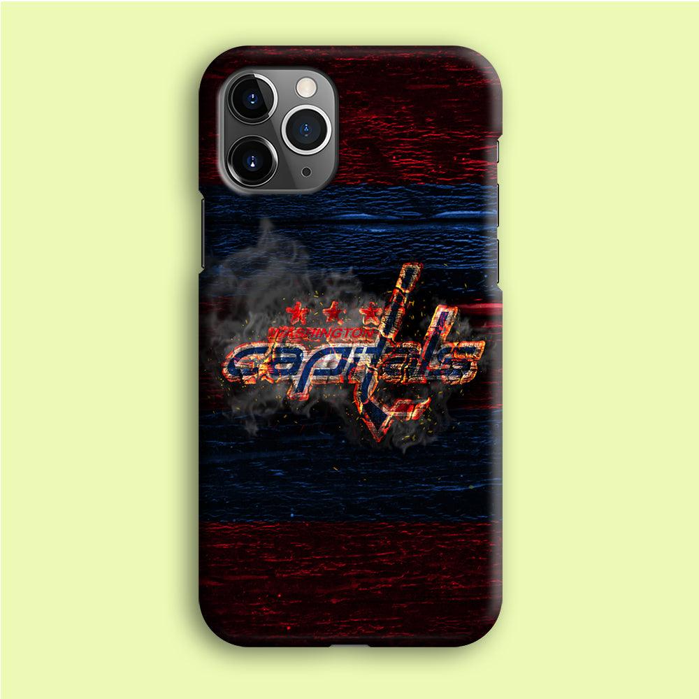 Hockey Washington Capitals NHL 001 iPhone 12 Pro Case-Plastic / Full Wrap (3D Case)-Xtracase