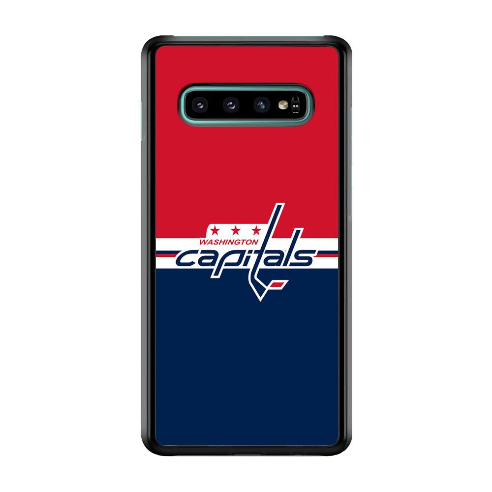 Hockey Washington Capitals NHL 002 Samsung Galaxy S10 Case-Plastic / Full Wrap (3D Case)-Xtracase
