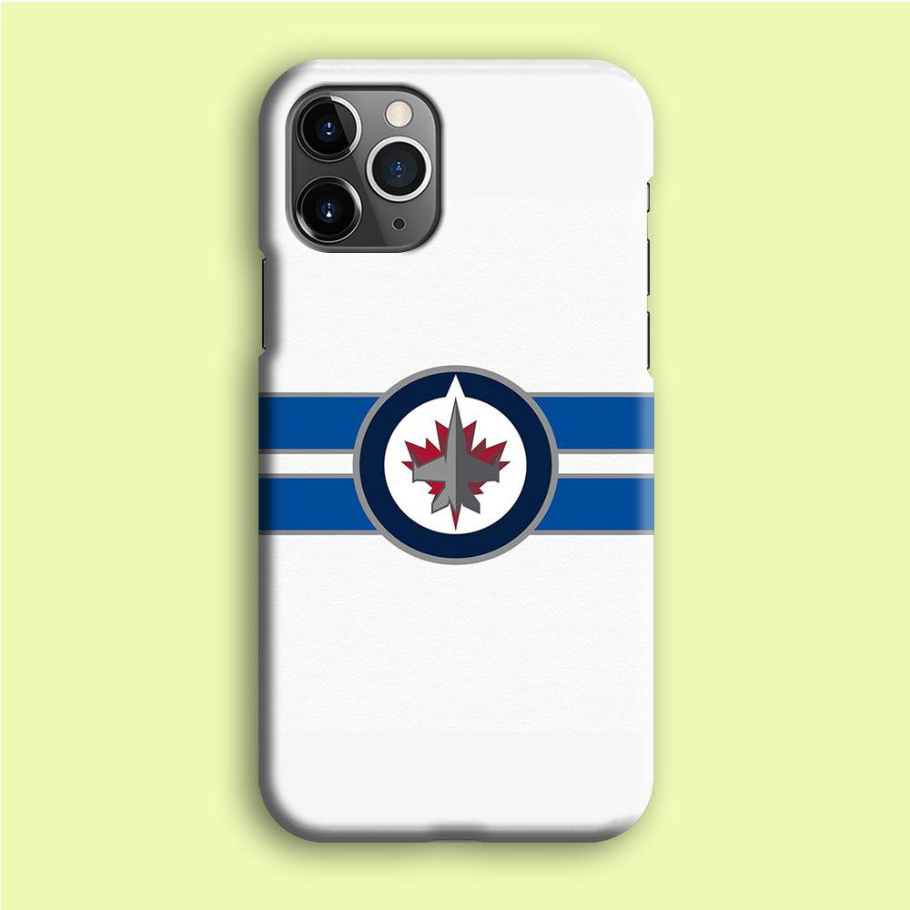 Hockey Winnipeg Jets NHL 001 iPhone 12 Pro Case-Plastic / Full Wrap (3D Case)-Xtracase
