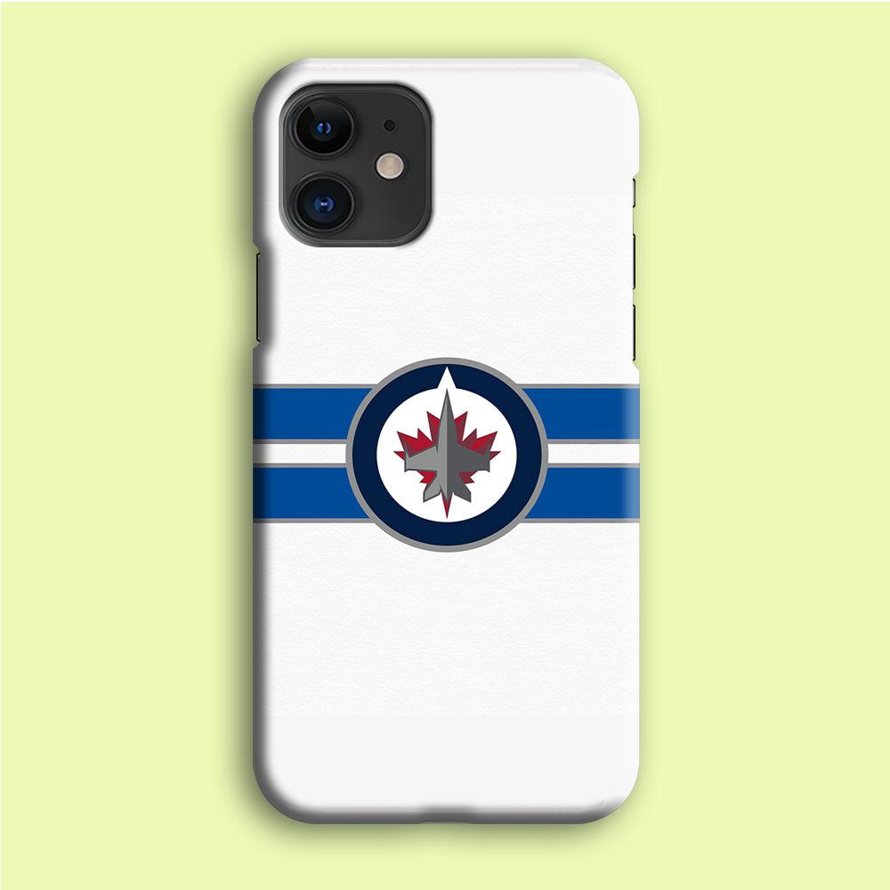 Hockey Winnipeg Jets NHL 001 iPhone 12 Case-Plastic / Full Wrap (3D Case)-Xtracase