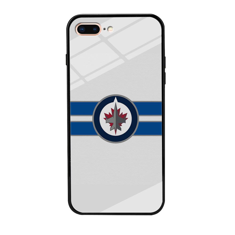 Hockey Winnipeg Jets NHL 001 iPhone 7 Plus Case-Tempered Glass Case-Xtracase
