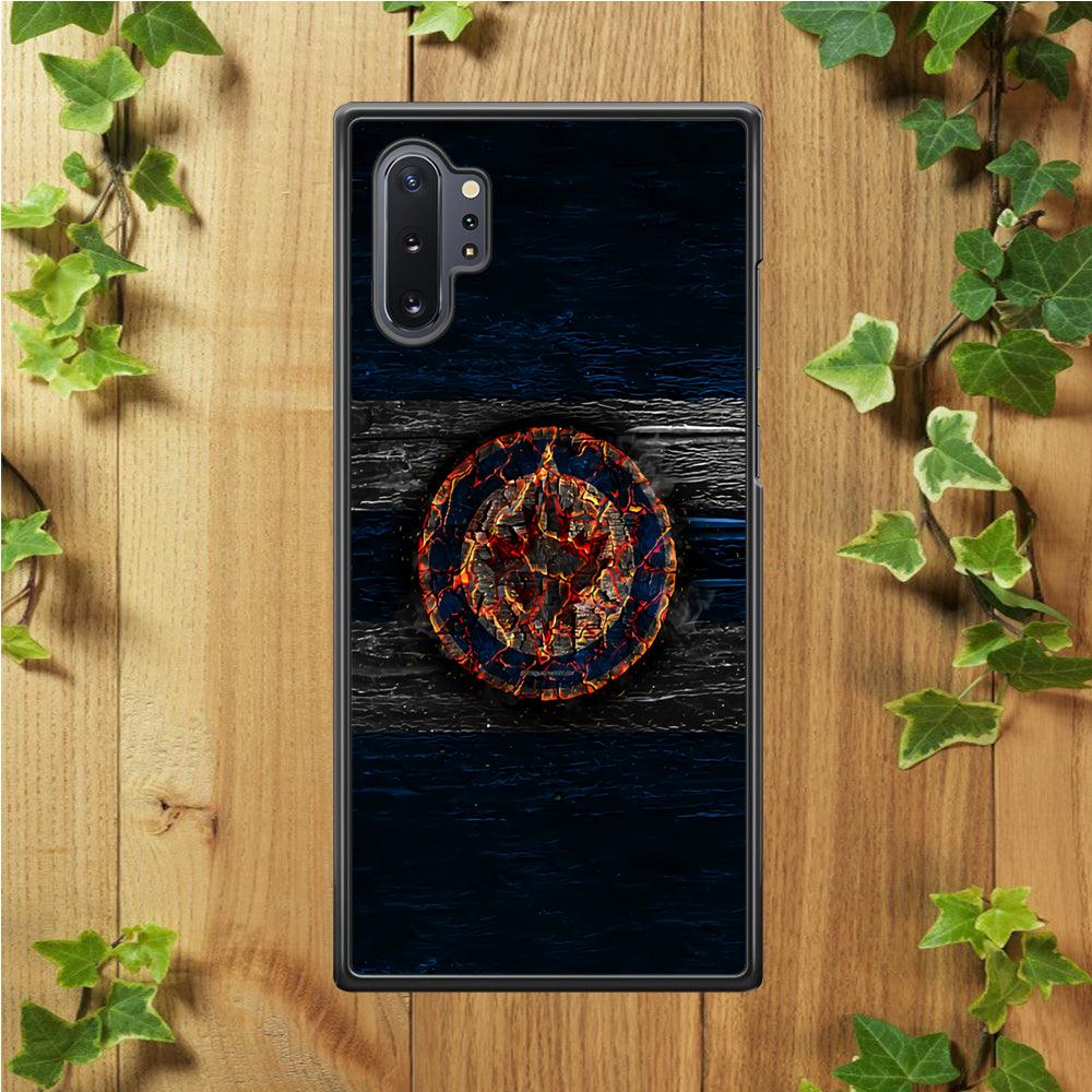 Hockey Winnipeg Jets NHL 002 Samsung Galaxy Note 10 Plus Case-Plastic / Full Wrap (3D Case)-Xtracase