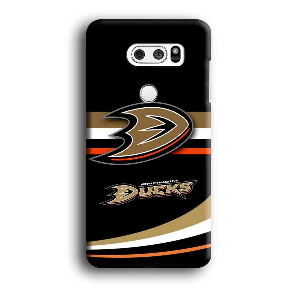 Hockey Anaheim Ducks NHL 002 LG V30 3D Case-Xtracase