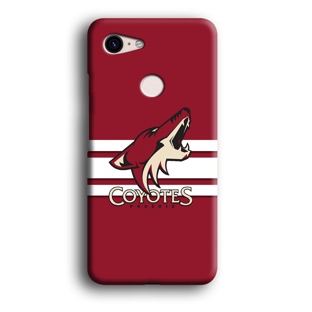 Hockey Arizona Coyotes NHL 001 Google Pixel 3 XL 3D Case-Xtracase