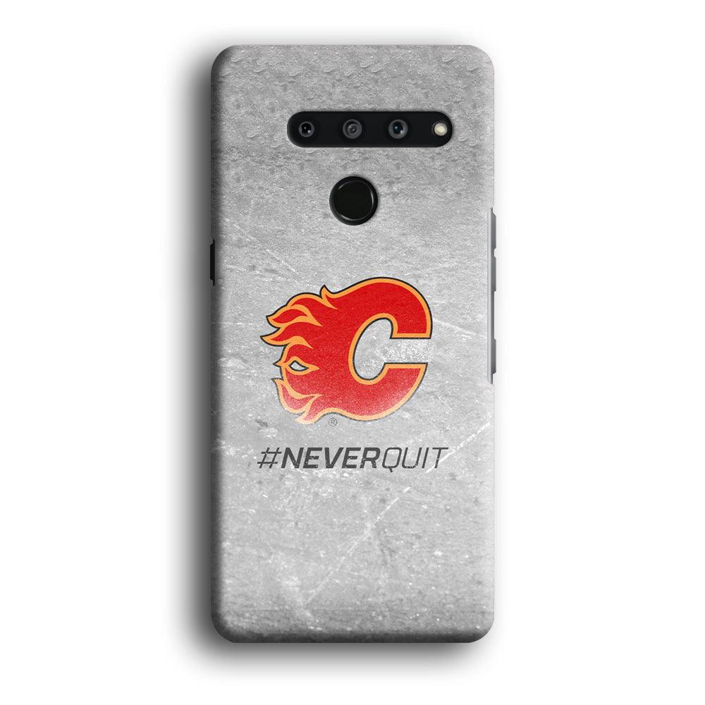 Hockey Calgary Flames NHL 001 LG V50 3D Case-Xtracase